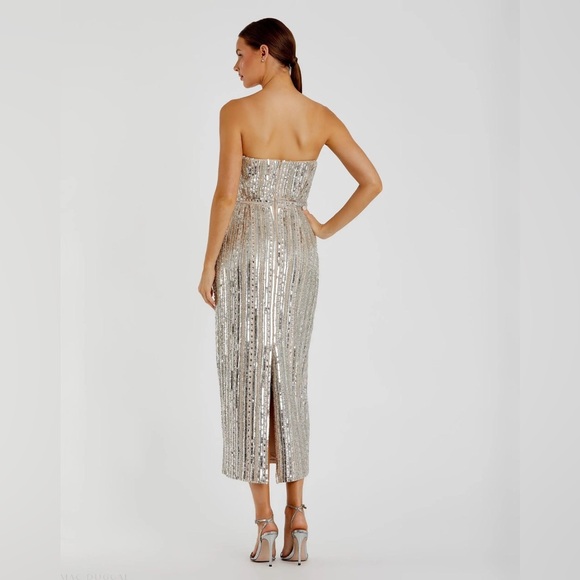 Mac Duggal 93831 Embellished Strapless Sheath Dress - Picture 6 of 16